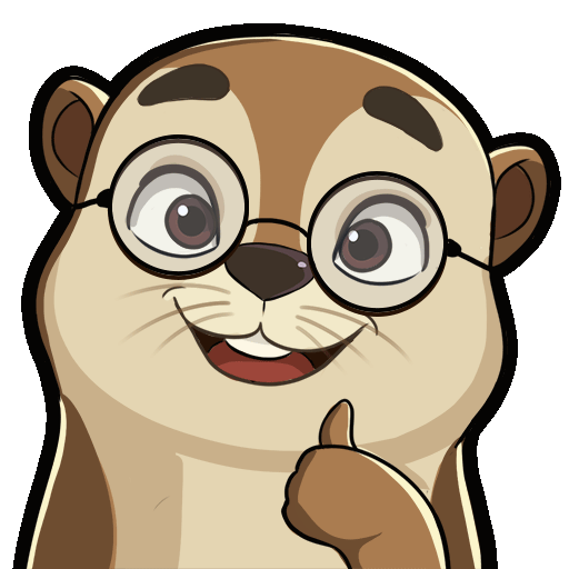 Trust, the Kai otter mascot